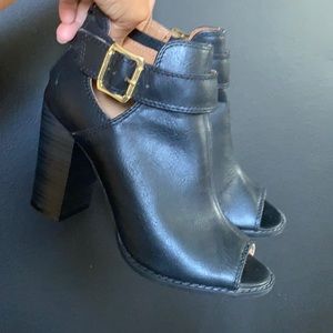 Black Heeled Booties